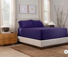 New in Box - Purple Mattress Bamboo-Based Sheet Set - Dark Purple